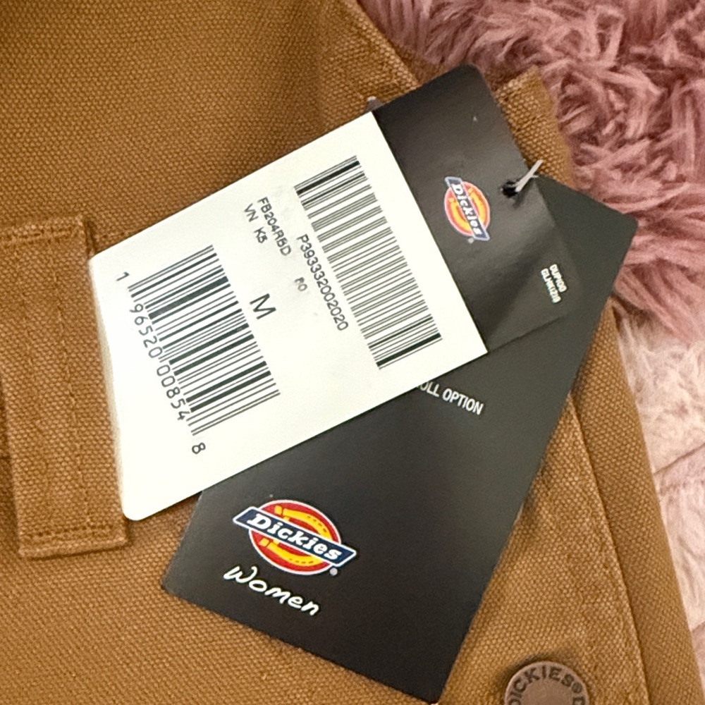 Dickies Tan Short Jumpsuit - Picture 2 of 4